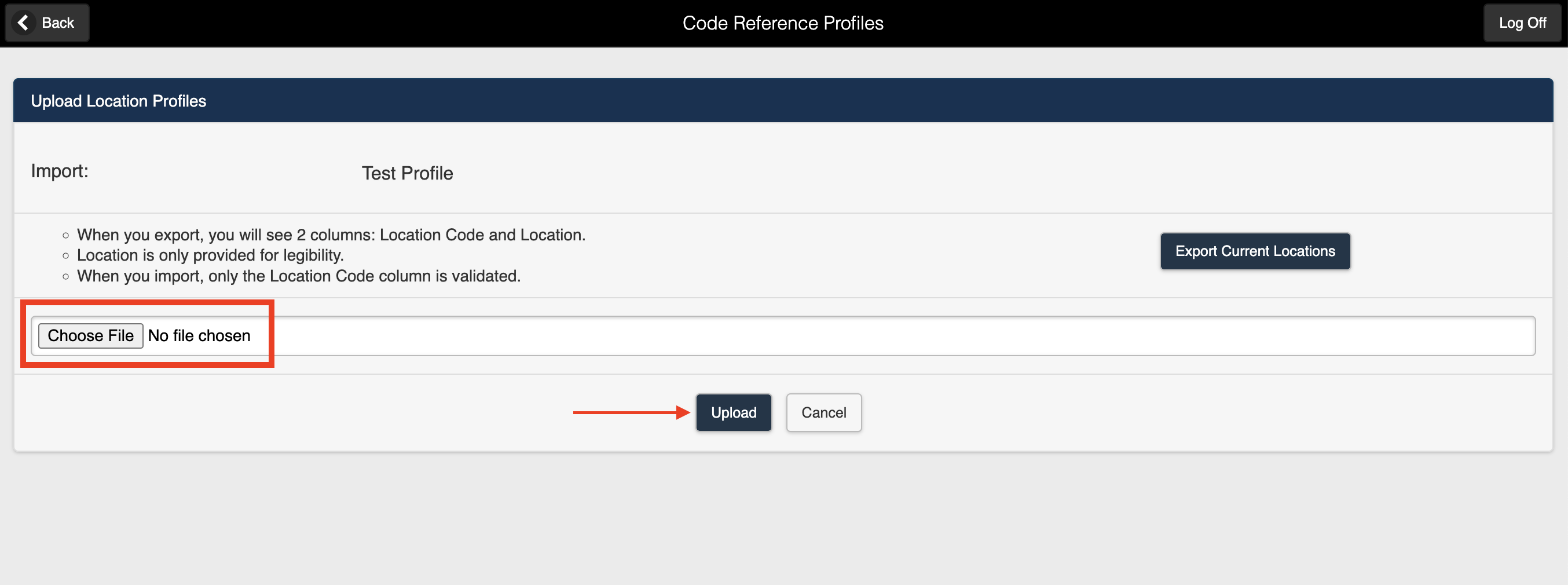 Code Reference Defaults & Profiles – Formlink